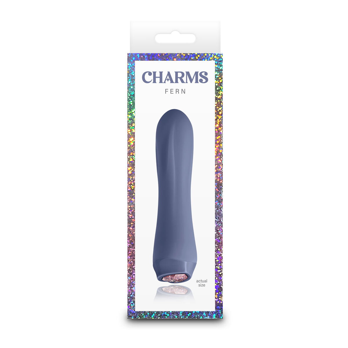 Kugelvibrator NS Novelties Charms Fern Gray Grau